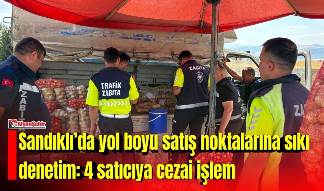 Sandıklı Belediye Başkanı Adnan Öztaş’ın talimatları doğrultusunda, Belediye Zabıta Müdürlüğü