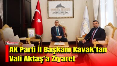 AK Parti Afyonkarahisar İl Başkanlığı görevine yeni başlayan Dr. Özgür