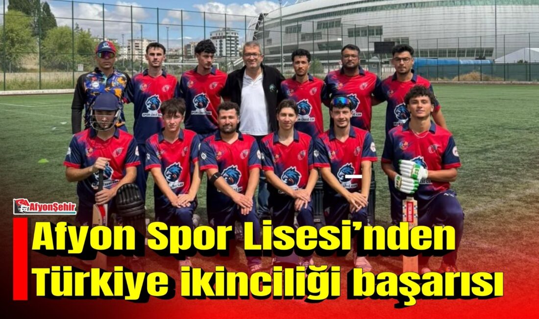 Afyon Spor Lisesi’nden Türkiye ikinciliği başarısı Afyonkarahisar Spor Lisesi GSK, 28 Ağustos-3 Eylül 2026 tarihleri arasında