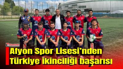 Afyonkarahisar Spor Lisesi GSK, 28 Ağustos-3 Eylül 2026 tarihleri arasında