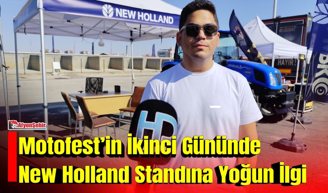 Afyonkarahisar’da düzenlenen Motofest’in ikinci gününde festivale katılan firmalardan biri de