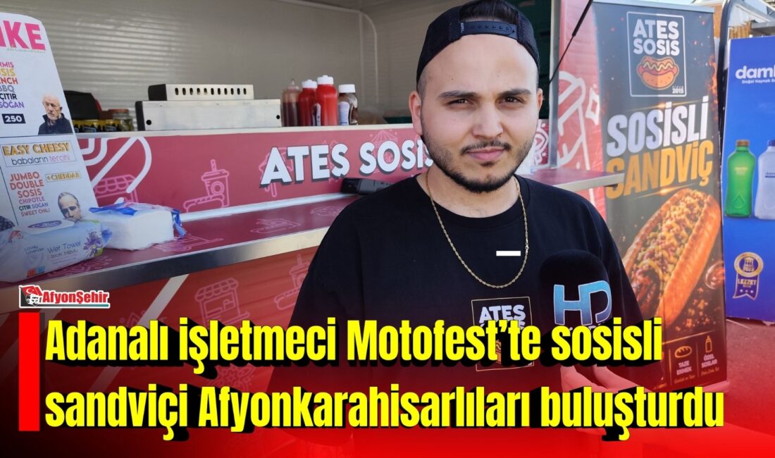 Afyonkarahisar’da bu yıl 9’uncusu düzenlenen Motofest, farklı şehirlerden gelen esnaf