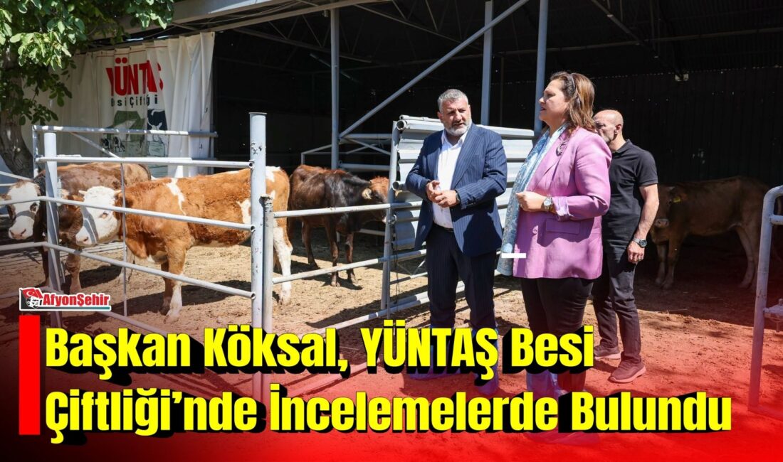 Afyonkarahisar Belediye Başkanı Burcu Köksal, açılışı önümüzdeki günlerde gerçekleştirilmesi planlanan
