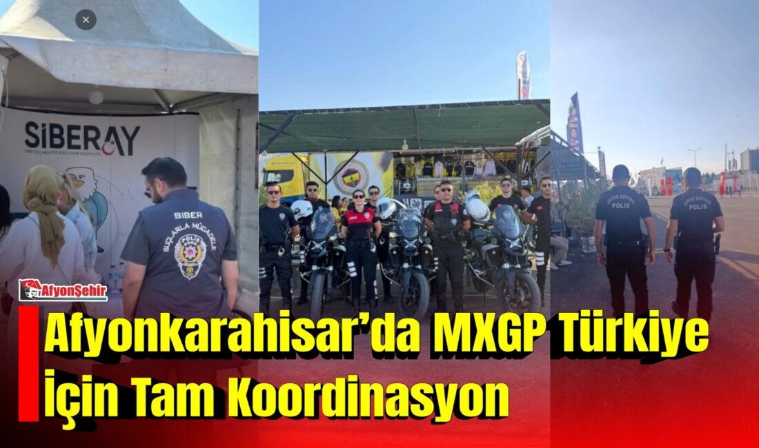 Afyonkarahisar, dünyanın önemli motokros organizasyonlarından MXGP Türkiye’ye ev sahipliği yaparken,