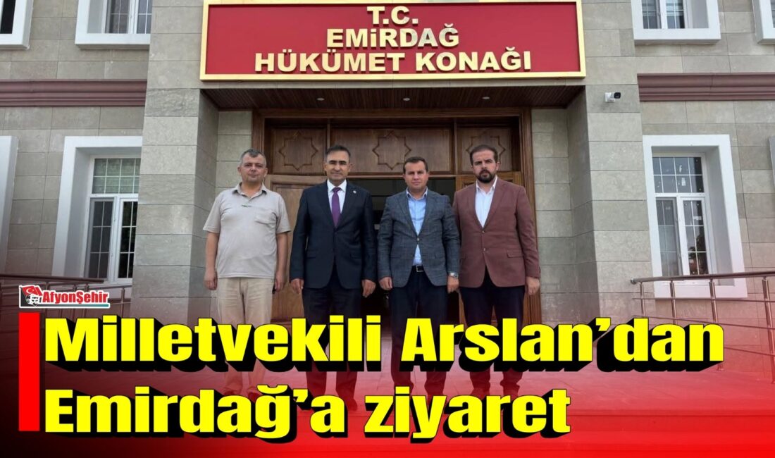 AK Parti Afyonkarahisar Milletvekili Dr. Hasan Arslan, Emirdağ ilçesinde çeşitli