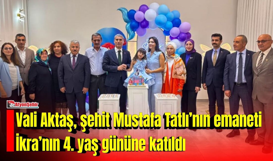 Afyonkarahisar Valisi Naci Aktaş, İl Emniyet Müdürü Ahmet Birtan Erol