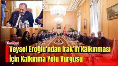 Prof. Dr. Veysel Eroğlu, Irak Temsilciler Meclisi Başkanı Heybet el-Halbusi