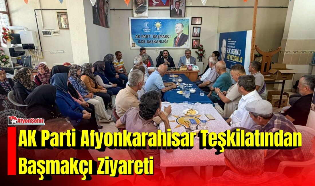 AK Parti Afyonkarahisar İl Başkanı Özgür Kavak ve TBMM Başkanlık Divanı Üyesi, Afyonkarahisar