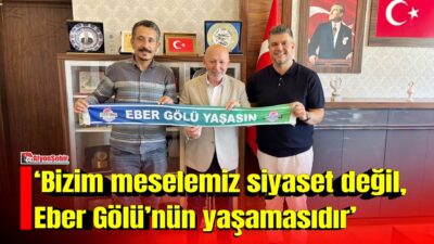 Eber Gölü Yaşasın Hareketi Başkanı Ekrem Önder Çiftçi, Yeni Parti