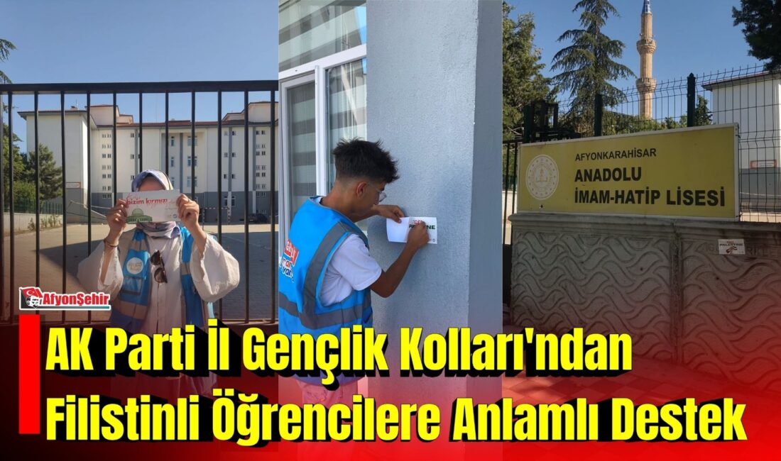 AK Parti Genel Merkez Gençlik Kolları Başkanlığı tarafından 81 ilde