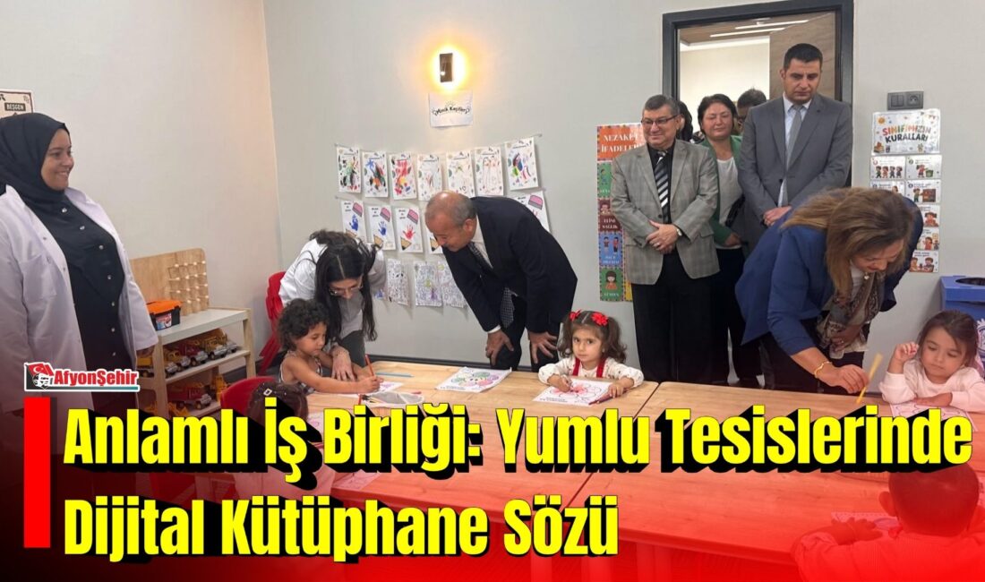 Afyonkarahisar’da yapımı tamamlanan Yumlu Sosyal Tesisleri’nin açılış töreni, kentin gelişimi