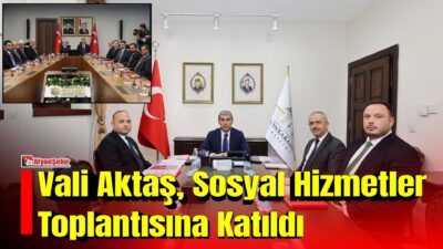 Afyonkarahisar Valisi Dr. Naci Aktaş, sosyal hizmet ve sosyal yardım