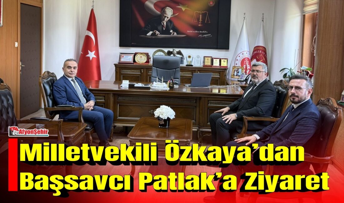 AK Parti Afyonkarahisar Milletvekili Ali Özkaya, Afyonkarahisar Cumhuriyet Başsavcısı Mehmet