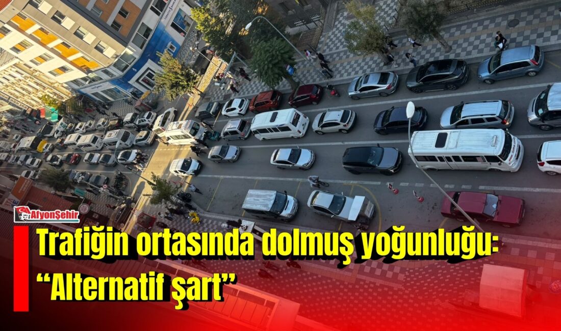 Afyonkarahisar’ın en işlek güzergâhlarından biri olan Milli Egemenlik Caddesi’nde, her