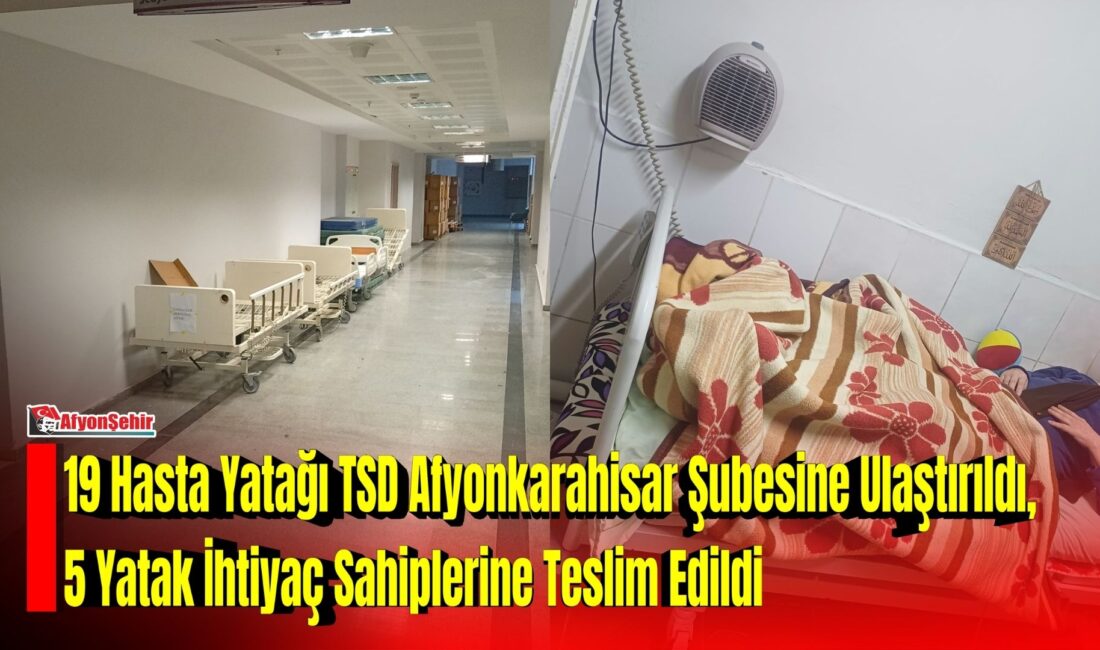 Türkiye Sakatlar Derneği Afyonkarahisar Şubesi, ihtiyaç sahibi vatandaşlara yönelik çalışmalarını