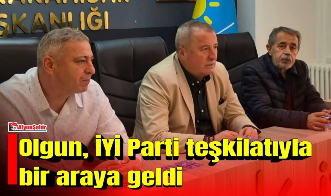 İYİ Parti Genel Başkan Yardımcısı ve Afyonkarahisar Milletvekili Hakan Şeref