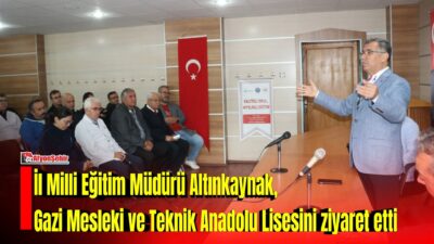 Afyonkarahisar İl Milli Eğitim Müdürü İsmail Altınkaynak, Müdür Yardımcısı İbrahim