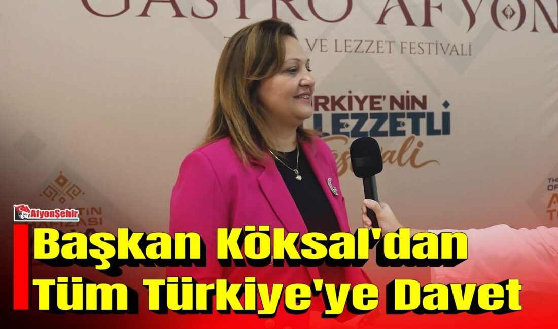 Afyonkarahisar, 8. Uluslararası Gastro Afyon Turizm ve Lezzet Festivali’ne hazırlanırken