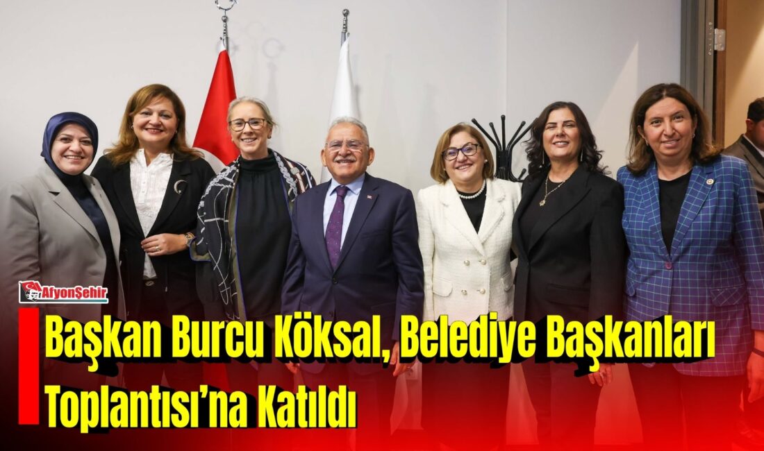 Afyonkarahisar Belediye Başkanı Burcu Köksal, AK Parti Genel Merkezi’nde düzenlenen