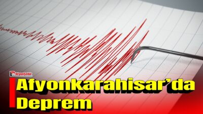 Afyonkarahisar’ın Sinanpaşa ilçesine bağlı Gezler bölgesinde 2,3 büyüklüğünde deprem meydana