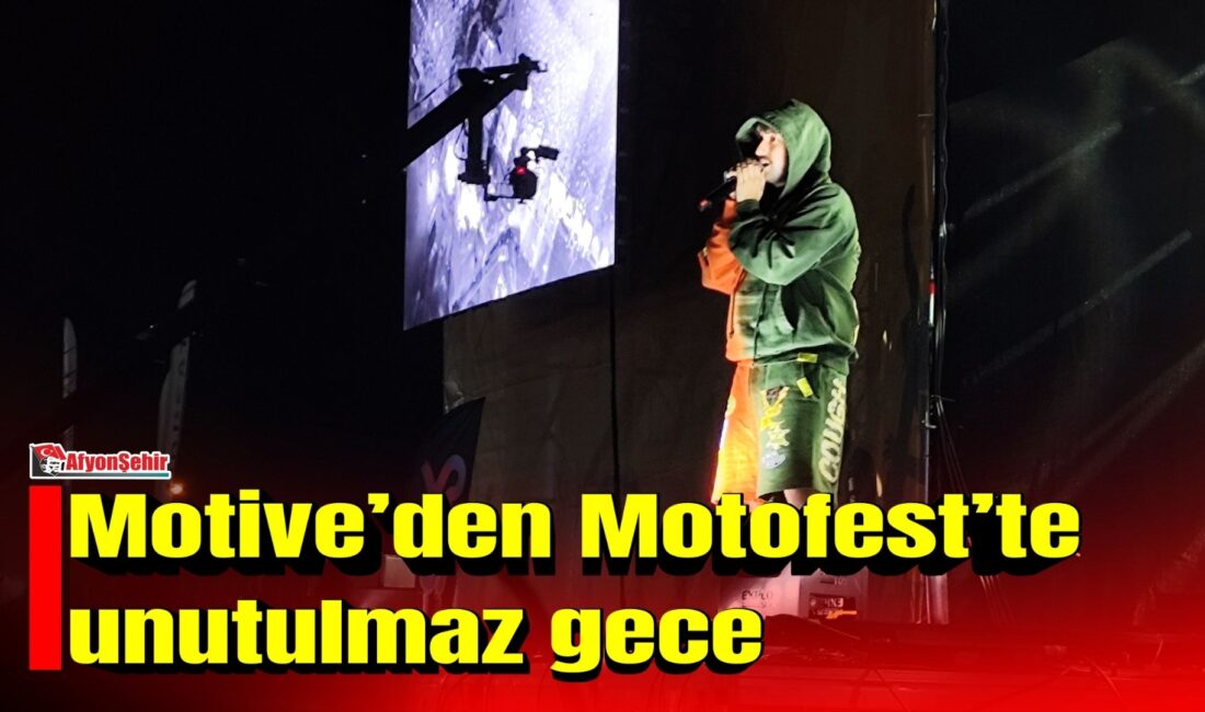 Afyonkarahisar’da bu yıl 9’uncusu düzenlenen NG Afyon Motofest, müzik ve