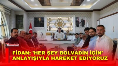 Afyonkarahisar Bolvadin Ticaret ve Sanayi Odası Başkanı Mustafa Uğur Fidan,