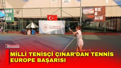 Afyonkarahisarlı milli tenisçi Hafsa Zehra Çınar, 21-26 Eylül 2026 tarihleri