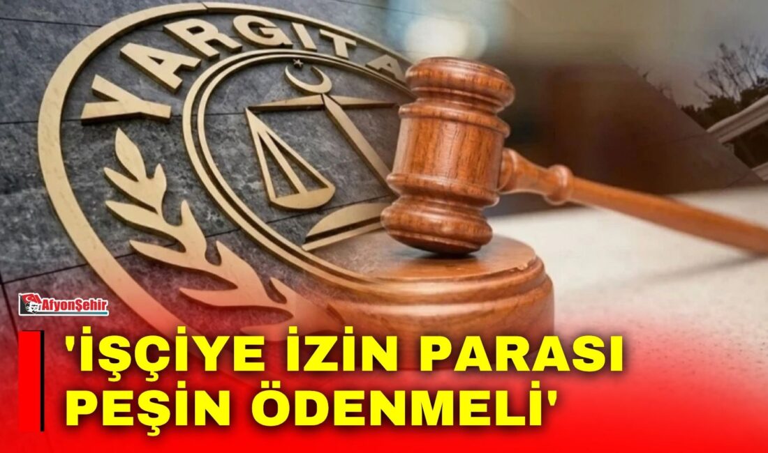Yargıtay 9. Hukuk Dairesi, yıllık izne giderken izin dönemine ait