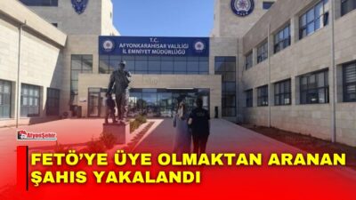 Afyonkarahisar’da FETÖ Silahlı Terör Örgütüne üye olma suçundan 6 yıl