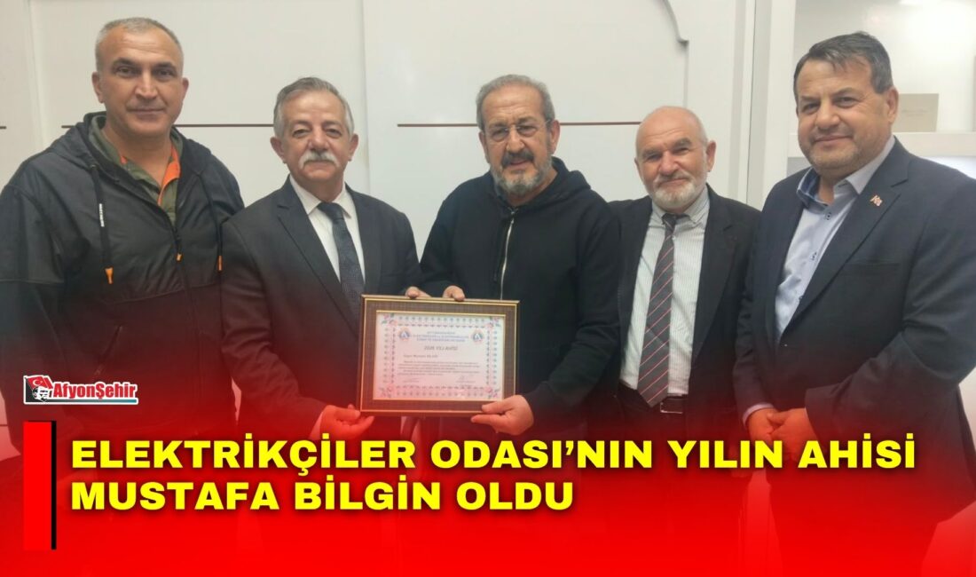Afyonkarahisar Elektrikçiler ve Elektronikçiler Esnaf ve Sanatkârlar Odası tarafından bu