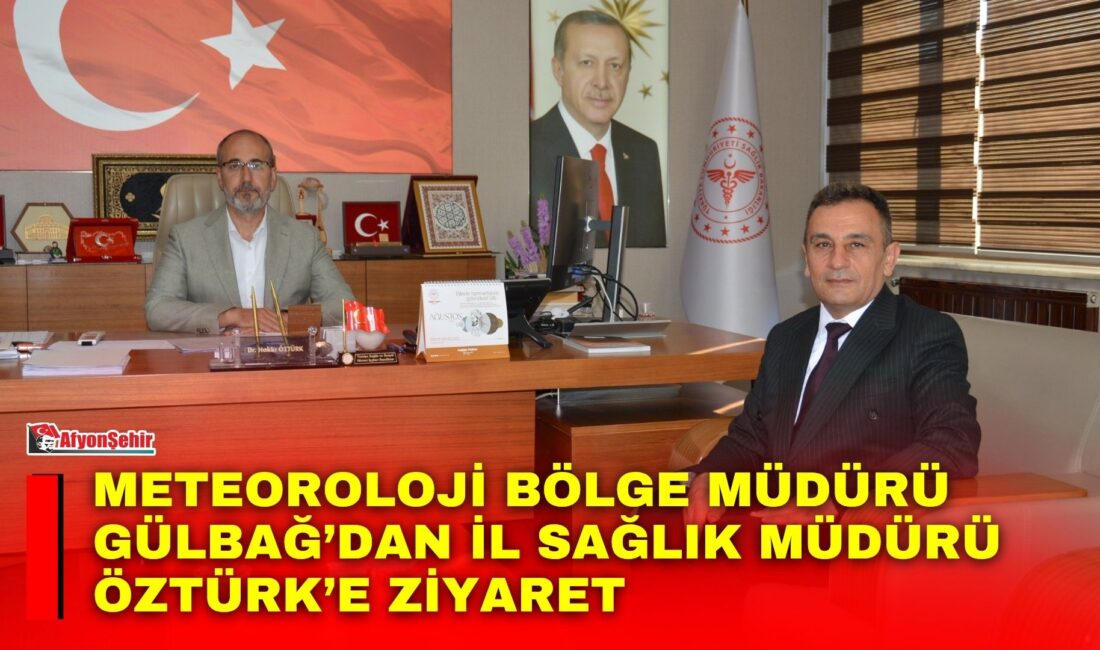 Meteoroloji 5. Bölge Müdürü Ümit Gülbağ, Afyonkarahisar İl Sağlık Müdürü