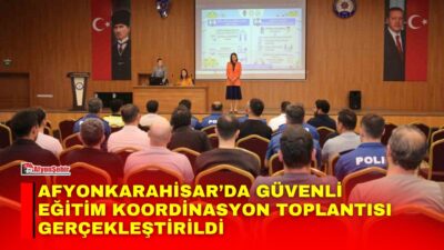 Afyonkarahisar İl Emniyet Müdürlüğü tarafından, yeni eğitim ve öğretim yılında