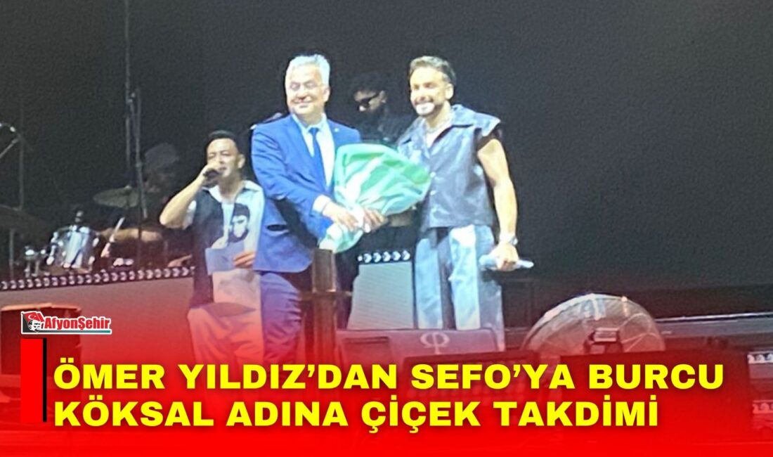Afyonkarahisar’da bu yıl 9’uncusu düzenlenen MotoFest kapsamında sahne alan Sefo’ya,