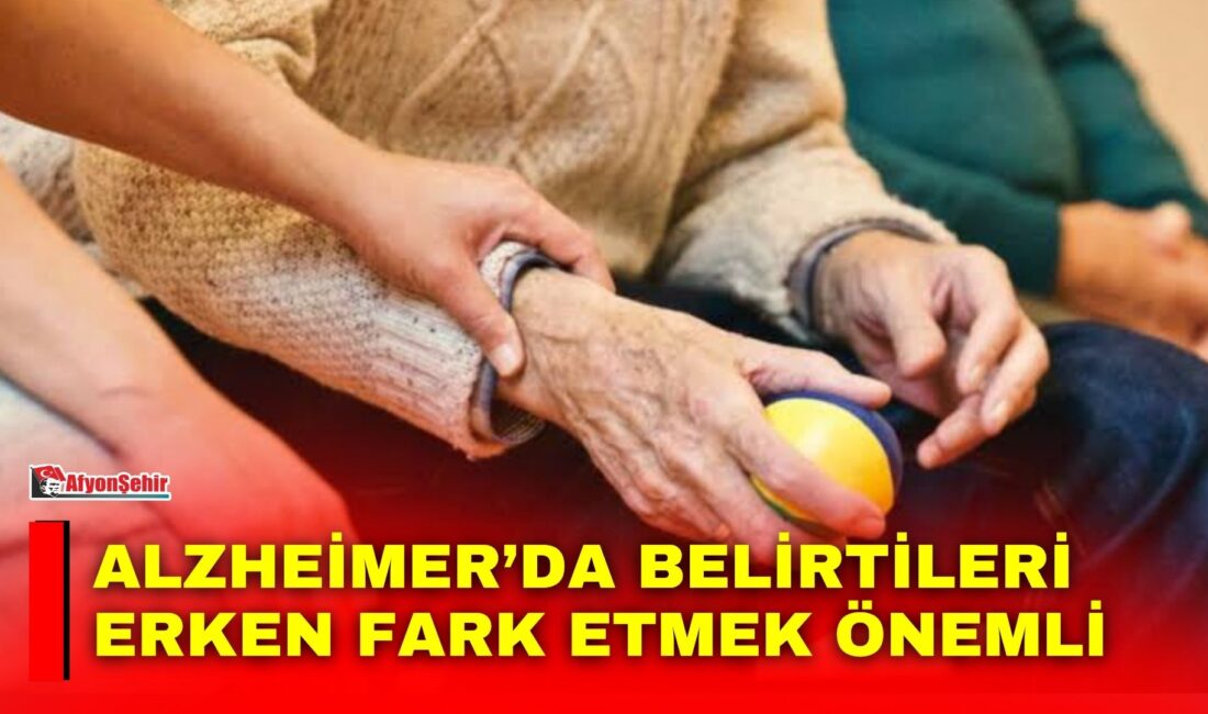 Afyonkarahisar İl Sağlık Müdürlüğü, Dünya Alzheimer Günü dolayısıyla yaptığı açıklamada,