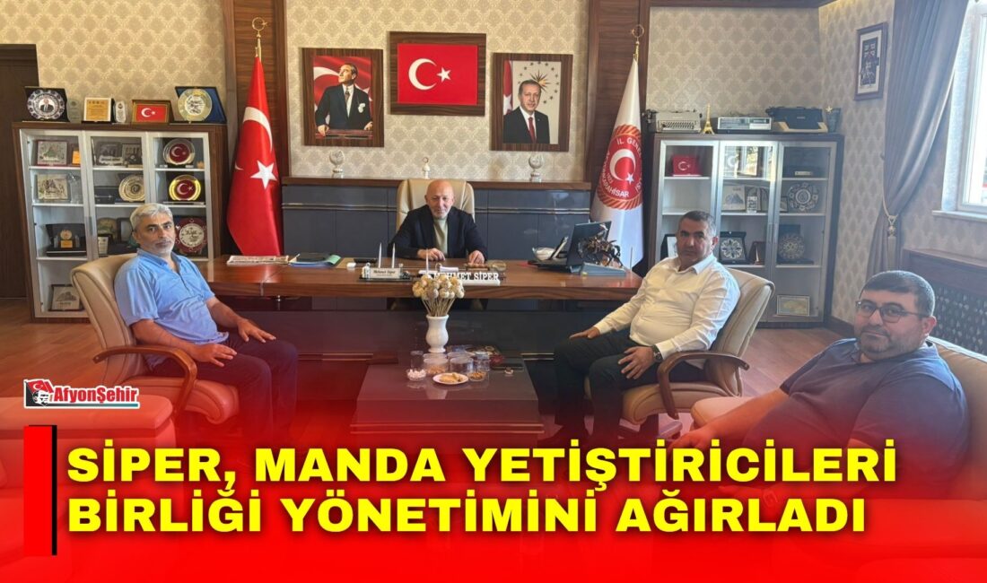 Afyonkarahisar İl Genel Meclisi Başkanı Mehmet Siper, Afyonkarahisar Damızlık Manda