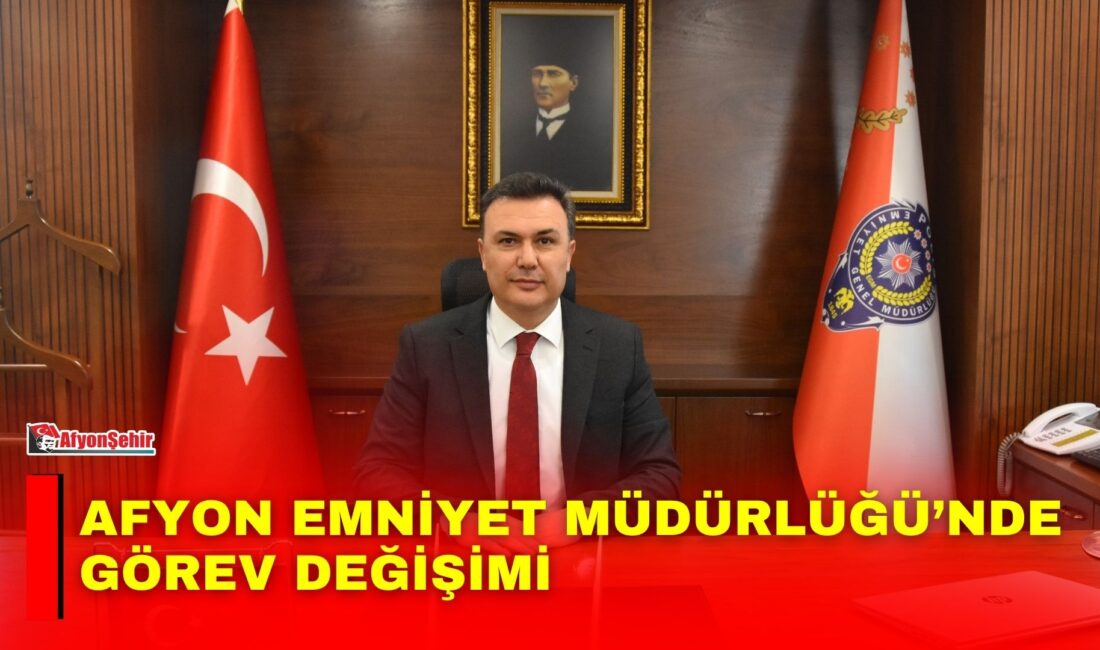 Emniyet Genel Müdürlüğü Dış İlişkiler Daire Başkanı Gökhan Demirtola, Afyonkarahisar