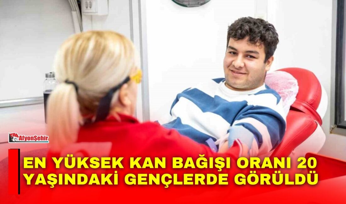 Türk Kızılay’ın 2026 yılı verilerine göre en yüksek kan bağışı