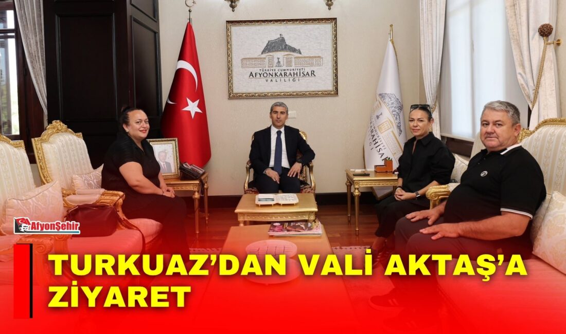 Afyonkarahisar Valisi Dr. Naci Aktaş, Turkuaz Dergi Genel Müdür Yardımcısı