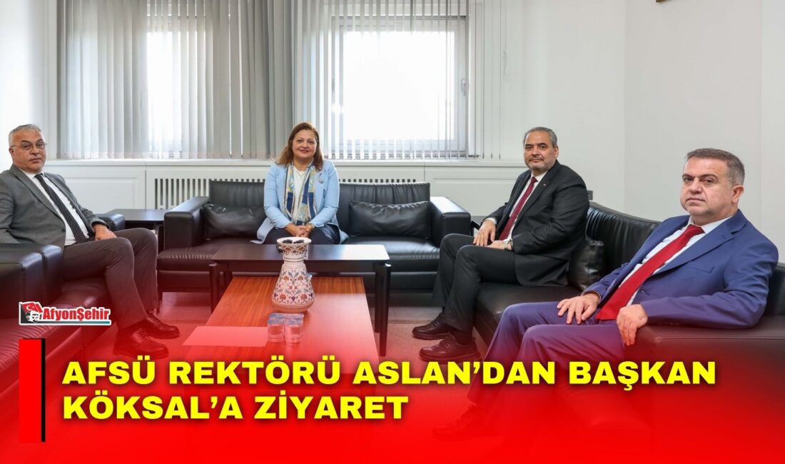 Afyonkarahisar Sağlık Bilimleri Üniversitesi Rektörü Prof. Dr. Adem Aslan ve