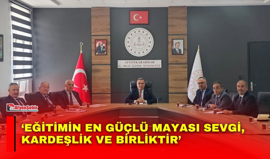 Afyonkarahisar İl Milli Eğitim Müdürü Altınkaynak, 2026-2027 eğitim öğretim yılının
