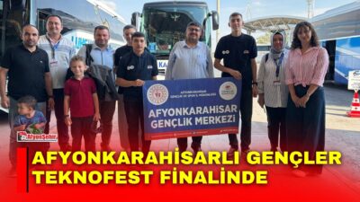Afyonkarahisar Gençlik Merkezi öğrencileri, geliştirdikleri “Deprem Sonrası Arama Kurtarma Sistemi”
