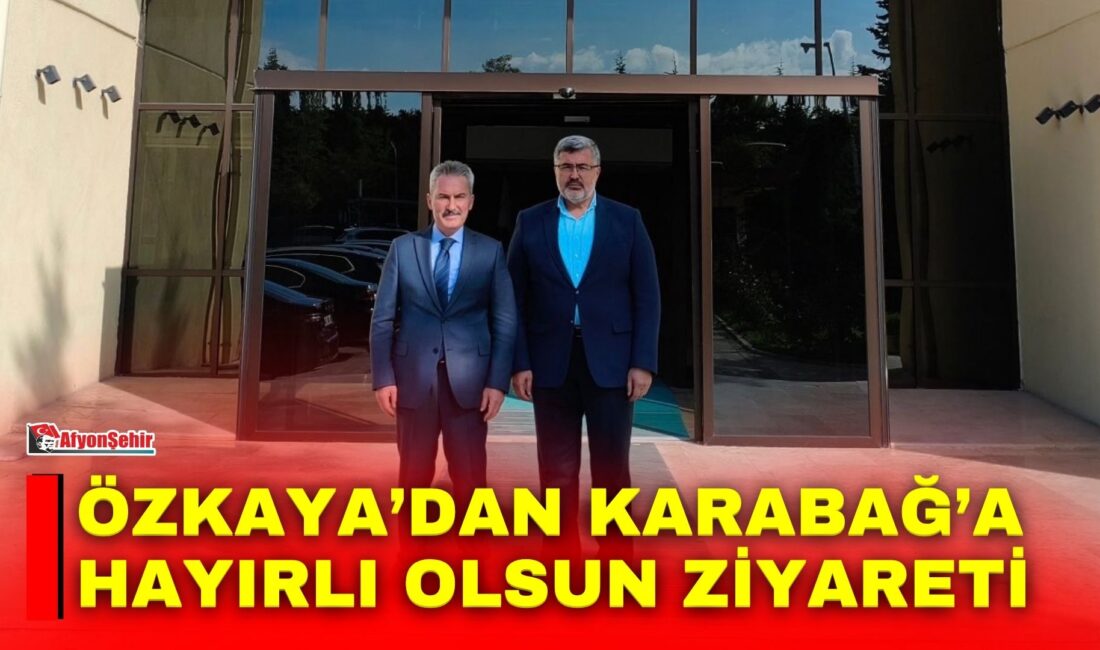 AK Parti Afyonkarahisar Milletvekili Ali Özkaya, Emniyet Genel Müdür Yardımcısı