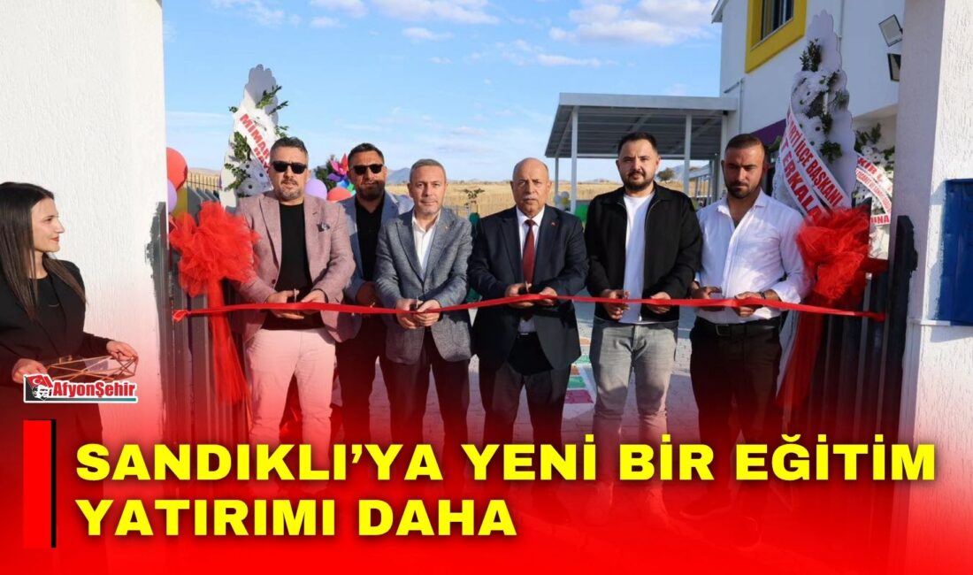 Sandıklı’ya yeni bir eğitim yatırımı daha Sandıklı Belediye Başkan Vekili Sefa Esen, Hüseyin Yalçın Kundakçı tarafından