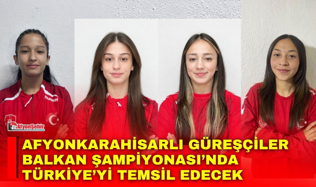 Afyonkarahisarlı güreşçiler Balkan Şampiyonası’nda Türkiye’yi temsil edecek Afyonkarahisarlı güreşçiler, 28 Eylül-5 Ekim tarihleri arasında Hırvatistan’da düzenlenecek Serbest
