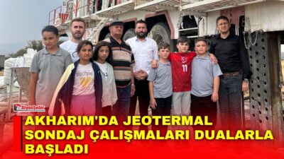 Sandıklı Akharım Belediye Başkanı Süleyman Kaynak, beldenin yarınlarını aydınlatacak jeotermal