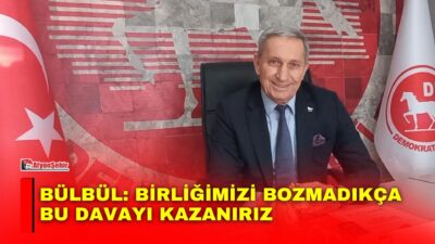 Demokrat Parti Afyonkarahisar İl Başkanı Hikmet Bülbül, Çay ilçesine bağlı