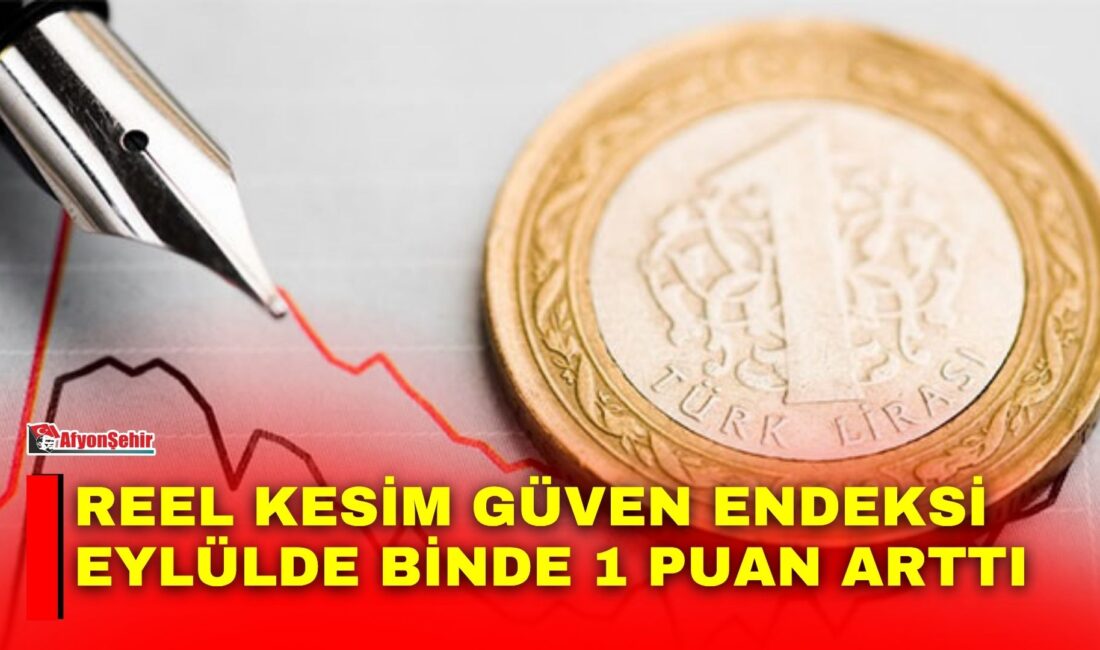 TCMB Eylül ayı Reel Kesim Güven Endeksi verilerine göre, mevsimsellikten