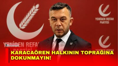 Yeniden Refah Partisi (YRP) Afyonkarahisar İl Başkanı Fehmi Güray Çakır,