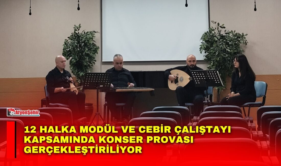 Afyon Kocatepe Üniversitesi (AKÜ) Devlet Konservatuvarı tarafından, 12 Halka Modül