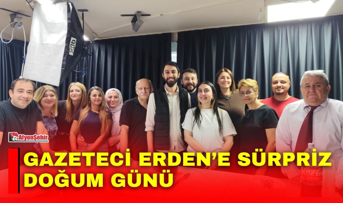 Afyonşehir Gazetesi Sosyal Medya Müdürü ve gazeteci Murat Erden’e, Afyonşehir
